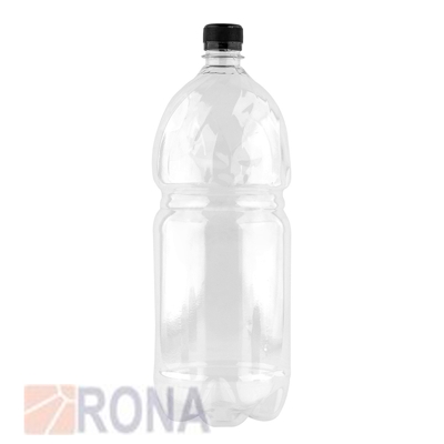Бутылка ПЭТ 2л с крышкой d28мм прозрачная 40 шт/кор