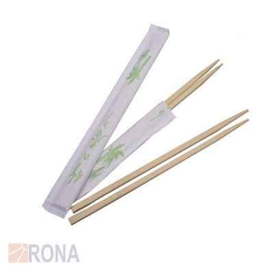 Палочки д/суши бамбук 23см в индивидуальной упаковке 100 пар/уп, 3000 шт/кор