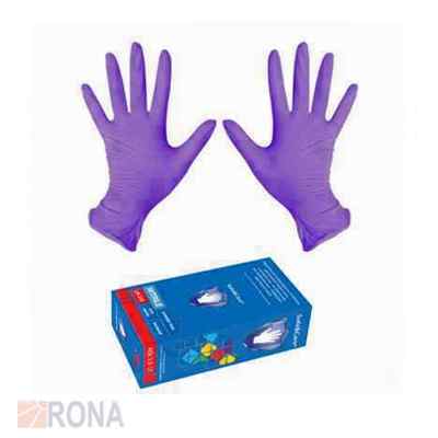 Перчатки нитриловые L Nitrile фиолетовые 100шт/уп (10) Малайзия