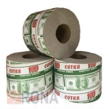 Туалетная бумага 1-слойная Сотка $ Россия