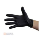 Перчатки нитриловые XL Aviora черные 100шт/уп 