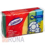 Губка для посуды Luscan Maxi 5шт/уп 