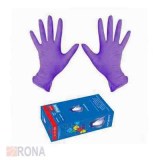 Перчатки нитриловые L Nitrile фиолетовые 200шт/уп (10) Малайзия