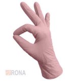 Перчатки нитриловые S Aviora розовые 100шт/уп Малайзия