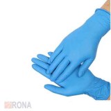 Перчатки нитриловые XL Benovy Nitrile Chlorinated голубые 3,5гр 100шт/уп Малайзия