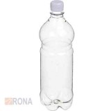 Бутылка П/ЭТ 0,5л прозрачная + крышка 28мм 135 шт/кор