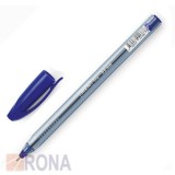 Ручка шариковая синяя 0,5мм без резинового держателя Attache Trio 