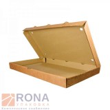 Коробка микрогофрокартон под римскую пиццу прямоугольная, 320*220*50мм, белая, 50 штук в коробе