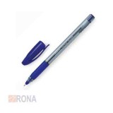 Ручка шариковая синяя 0,5мм с резиновым держателем Attache Glade Trio GP 