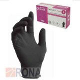 Перчатки нитриловые L Household Gloves черные 100шт/уп 